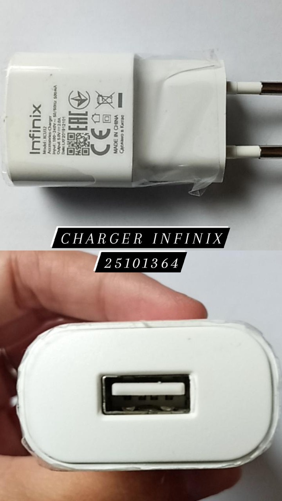 Charger Infinix EU XCU32 White direct AH