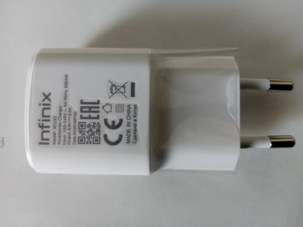 Charger Infinix EU XCU32 White direct AH